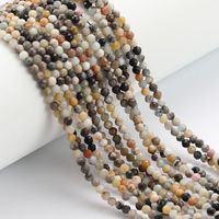 2 mm 3 mm bijoux à bricoler soi-même perles en vrac à facettes véritable pierre naturelle pierre précieuse coupe perles en vrac pour la fabrication de bijoux