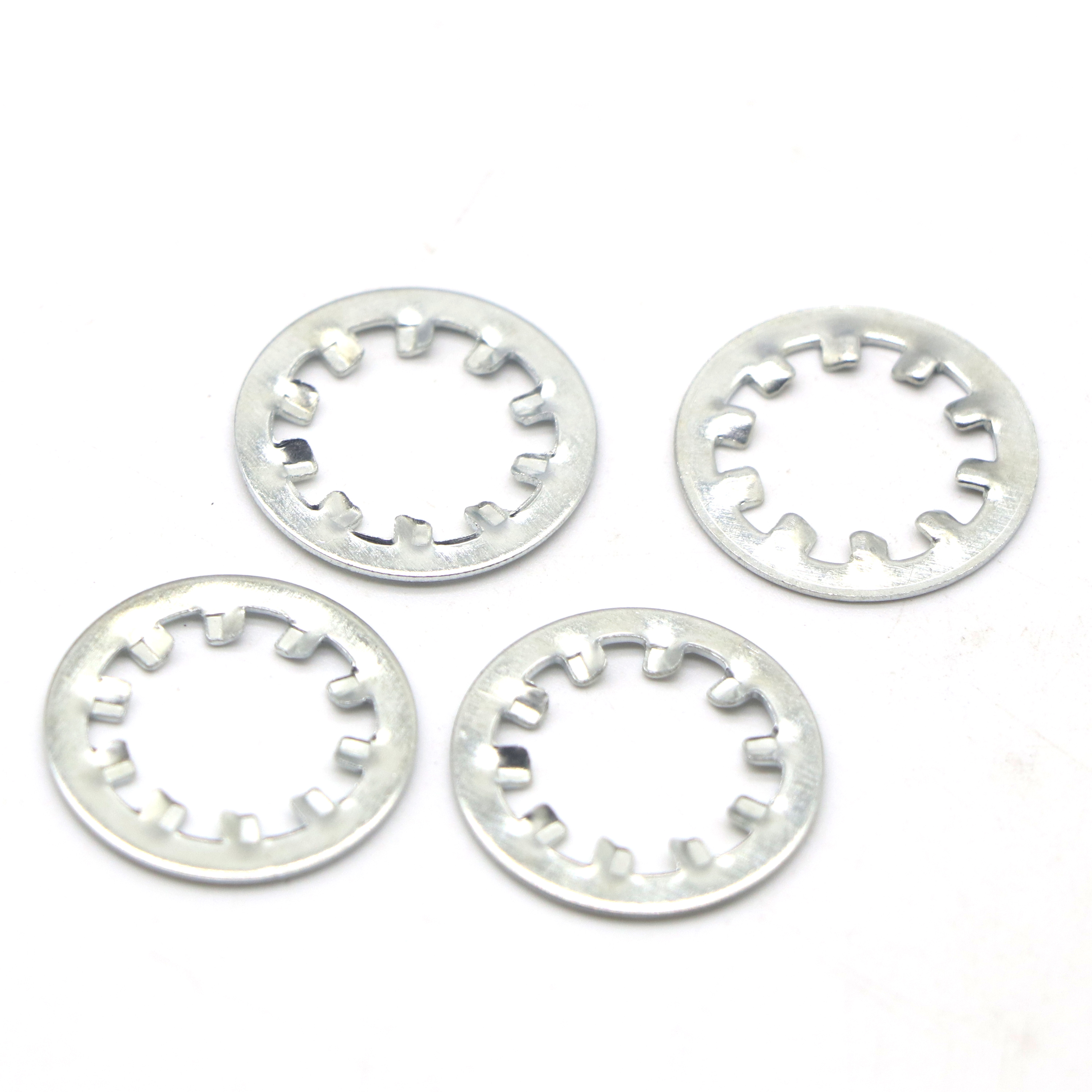 SYD-1150-7 стальная шайба со звездным замком, Шайба из нержавеющей стали с внутренним зубчатым замком