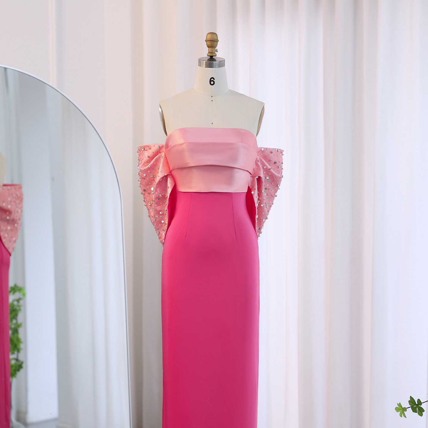 cocktail dress for bridesmaid coral pink