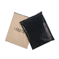 Échantillon gratuit, sac à fermeture éclair personnalisé avec logo imprimé, sac en T-shirt, sac en CPE, EVA, PVC, emballage recyclable pour vêtements
