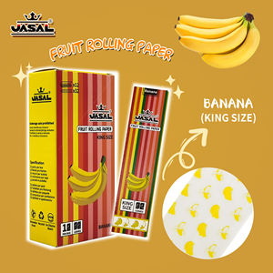 Papel de Liar UASAL Kingsize Banana, Personalizado, Sin Blanquear, Desechable, Ecológico, de Grado Alimenticio - Product Image 1