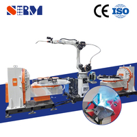 Robot de Soldadura con Caja de Cambios y Servomotor Eléctrico de SRM Group PLC para Aplicaciones de Estructuras de Acero