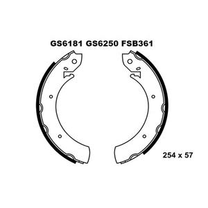 FSB589 FSB 361 FSB361R GS6181Juego de zapatas de freno para <span class=keywords><strong>Hyundai</strong></span> H100 FORD <span class=keywords><strong>GRANADA</strong></span> 2017 100 - Product Image 6