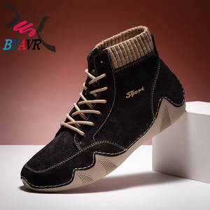 Zapatos Casuales de Conducción para Hombre, Estilo Británico, de Suela Suave, Talla Grande - Product Image 4