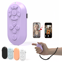Télécommande sans fil pour smartphone, iPad, Android, défilement TikTok, déclencheur d'appareil photo selfie, tourneur de page e-book, mains libres