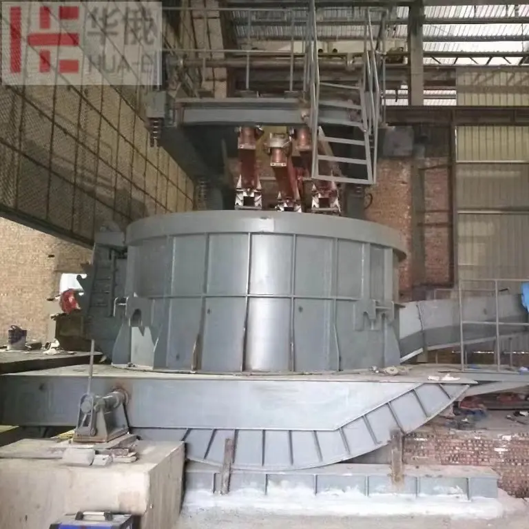1ton Scrap Melting EAF Furnace Iron Continuous Casting Rebar Milling Billet Making CCM Steel Plant Foundry Electric Arc Furnace