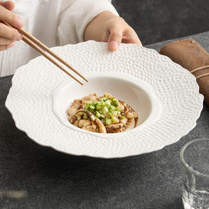 Lingge modello in ceramica cappello paglia piatto <span class=keywords><strong>ciotola</strong></span> arredamento per la casa e Hotel creativo modello martello <span class=keywords><strong>ciotola</strong></span> per Spaghetti <span class=keywords><strong>ciotola</strong></span> per Noodles Lamian - Product Image 3