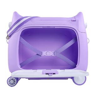 Voyage multifonction pour enfants Boîte de lit en PP Bagages pour enfants <span class=keywords><strong>Valise</strong></span> à chevaucher - Product Image 3