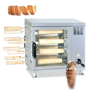 Máquina para Hacer Kurtos Kalacs de Acero Inoxidable, Rodillo para Pastel de Chimenea, Horno para Kurtos Kalacs, Máquina para Hacer Trdelník - Product Image 1