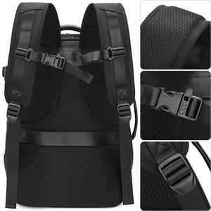 Nouveau style usb charge sac pour ordinateur portable d'affaires grand sac à dos de voyage pour hommes étanche - Product Image 4