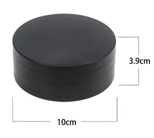 Estoque Novo extra grande 100 mm 4 "4 polegadas 75mm 4 camadas peças Big Size tabaco Herb Grinder Kitchen Grinder