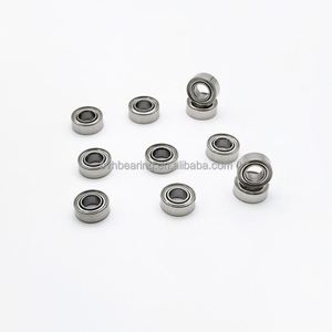 Rodamiento de Una Hilera de Alta Velocidad R144ZZ 3.175x6.35x2.78mm Miniatura 0.125x0.25x0.109 Pulgadas Acero Cromado GCR15 ZZ Sellado con Grasa - Product Image 4