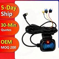 Kit de Cableado XHC T-BOX para Cámara de Coche con Radar, Monitor de Estacionamiento 24H, Protección de Bajo Voltaje, ACC Automático 5V 3A Tipo C para DVR