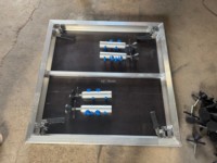 Plateforme de scène modulaire en aluminium multicouche, table en aluminium pour stand DJ, événements et expositions