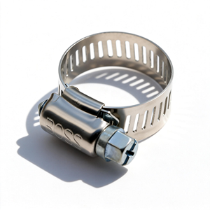 Metal Hose <strong>Clamp</strong> European Style Strong Throat Hoop Pipe <strong>Clamp</strong> Heavy Duty Exhaust Hose <strong>Clamp</strong> Inch Measurement - Product Image 1