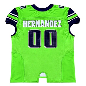 High Quality Football Jersey Custom Breathable <b>Mesh</b> Sports Uniform Plus Size <b>Short</b> Sleeve OEM - Product Image 2
