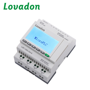 DC12-24V/AC24V LCDキーパッドPLCコントローラー FBDラダープログラミング RS485 イーサネットModbus IP20 産業オートメーション用 - Product Image 5