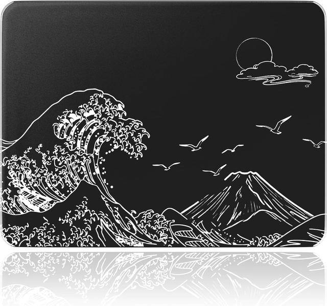 2026 New Product Launch Attack Shark CM05 Gaming Pad Easy Clean Waterproof Micro-textured Frosted Gaming Pad Glass Mouse Pad