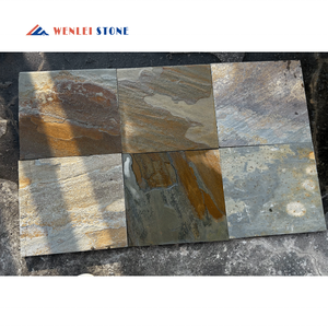 <span class=keywords><strong>Lastre</strong></span> Sottili di Ardesia Naturale Gialla Ruggine <span class=keywords><strong>per</strong></span> Pavimentazione Esterna di Giardini, Parchi, Cortili, Prati e Sentieri - Product Image 6