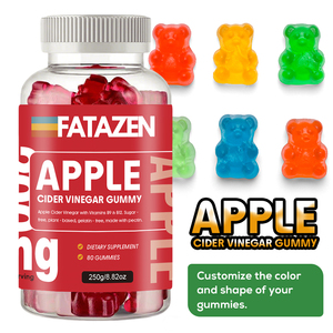 Private Label Boosts Immunity Cellular Production Healthy Nerve Function Boost <b>Metabolism</b> Vegan Apple Cider Vinegar Gummies - Product Image 5