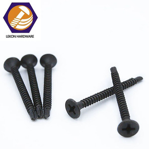 Fosfaterende Gipsplaat Schroeven Bevestigingsmiddelen Hoge Kwaliteit Zwart Zelfborende Gipsplaat Schroef Droge Muur Nagels Kiel Schroeven - Product Image 5