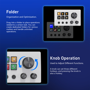 N3 Stream Deck con Teclas y Perillas LCD |   Panel de Atajos Personalizado para Edición, Transmisión y Control de Música - Product Image 3