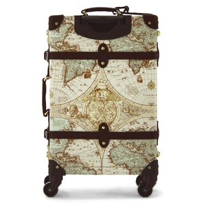 Maletas <span class=keywords><strong>de</strong></span> tamaño <span class=keywords><strong>de</strong></span> embarque personalizadas para hombres y mujeres en todo el mundo Equipaje <span class=keywords><strong>de</strong></span> viaje perfecto con diseño <span class=keywords><strong>de</strong></span> mapa mundial - Product Image 3
