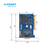 NC Studio-tarjeta de control de movimiento PCI de 3 ejes, adaptador de interfaz cnc, placa de conexión para fresadora cnc