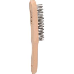 Brilliant Tools Brosse métallique manuelle en acier, 4 rangées, 290mm - Product Image 3