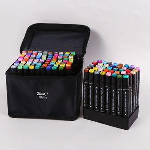   <span class=keywords><strong>Meilleur</strong></span> vendeur Ensemble de marqueurs d'art Encre permanente à base d'<span class=keywords><strong>alcool</strong></span> Pointe double pinceau Ensemble de marqueurs d'art pour artiste Livre Esquisse Dessin - Product Image 6