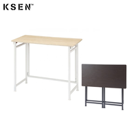 Bureau d'étude en fer moderne, table pliable simple, économie d'espace de KC-T0506