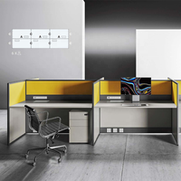 Bureau de travail modulaire personnalisé bureau poste de travail pc bureau de direction mobilier de bureau bureau table de poste de travail cloisons de bureau