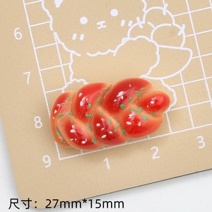 Matériaux créatifs faits main pour accessoires DIY, en forme de <span class=keywords><strong>pain</strong></span> de petit-déjeuner, pour la création de jouets, et petits matériaux d'accessoires en résine colle crème. - Product Image 6