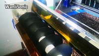 Wanli Machine de découpe automatique de bonbons à ultrasons Nouveau sésame noir rouge Date noix équipement de tranchage de sucre pour pain et pâte