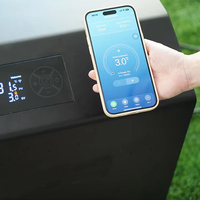 1hp 1.5hp 2hp Système de refroidissement par eau Récupération du bain de glace 220v Cold Plunge Chiller avec pompe Ice Bath Chiller