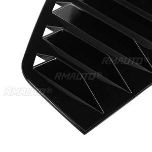 Ailerons de fenêtre arrière de voiture, persiennes latérales pour VW Golf 6 MK6 MK7 MK7.5 2010-2019, compatibles également avec GTI GTD R - Product Image 5