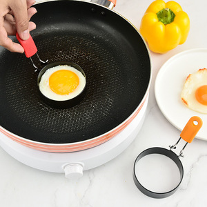 IStapromo Gifts Metal Eco-Friendly Egg Frying Ring & Shaper for Pancakes Omelettes Fried Eggs-Kitchen Cooking <b>Tool</b> - Product Image 6