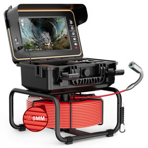 Caméra Endoscope Industriel 1080P Auto-Nivelant 512Hz avec DVR 32Go pour Inspection de Tuyaux d'Égout et Canalisations - Product Image 2