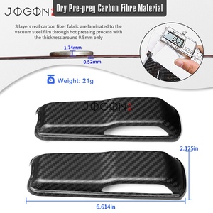 Cubierta de Bisagra de Capó Delantero de Fibra de Carbono Real para Jeep <span class=keywords><strong>Gladiator</strong></span> JT V6 <span class=keywords><strong>Rubicon</strong></span> Mojave Willys Big Bear 2019 <span class=keywords><strong>2020</strong></span> -- 2024 2025 - Product Image 4