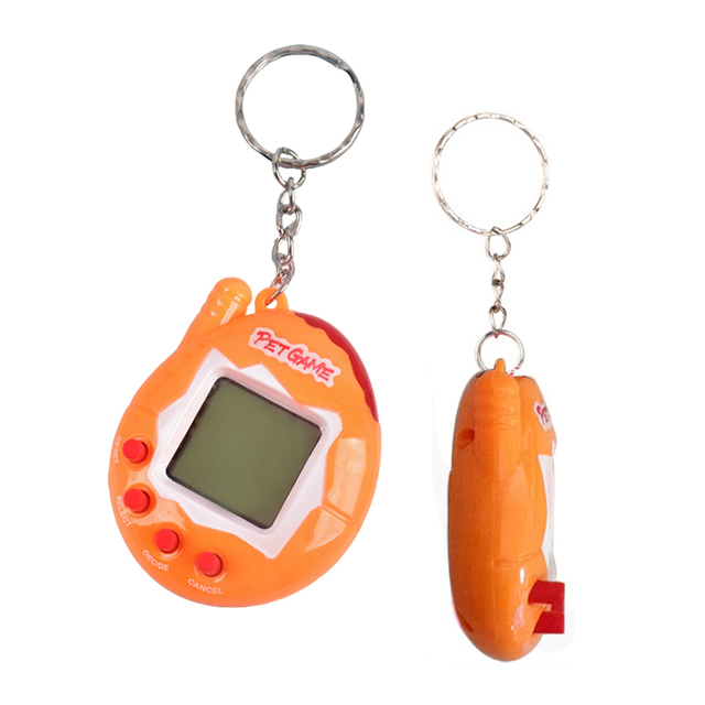 Intellectual Development Retro Mini Portable Game Console Features 168 Built-in Pets