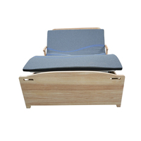 Modernes Pflegebett mit Fernbedienung, Verstellbar und Hebbar, 340 kg Tragkraft für Senioren und Menschen mit Behinderung, Metallrahmen