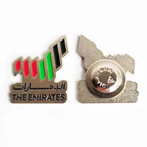 Factory Price Uae 7 Lines the Emirates Badge Uae Nation Brand Pin