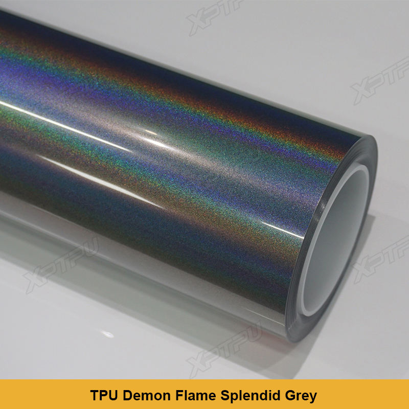 TPU Demon Flame Gris Espléndido