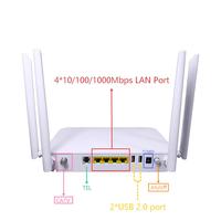 Nuevo diseño de Xpon WiFi5 de alta velocidad, AC1200 X5412C ONU con CATV y doble banda 5G 2.4G