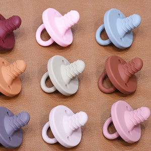 Chupete de Silicona de Grado Alimenticio Personalizado para Bebés, Mordedor Suave para Recién Nacidos, <span class=keywords><strong>Chupetes</strong></span> para Masticar - Product Image 4
