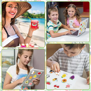 Pegatinas de PVC Adhesivas Personalizadas Antiestrés, con Textura, para Aliviar la Ansiedad, Resistentes al Agua, Táctiles, con Textura Rugosa, Sensoriales, Calmantes - Product Image 6