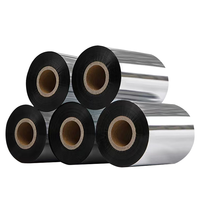 Gratis sampel Printer TTO TTR pita Transfer termal Resin kompatibel Printer 24mm gulungan harga pita kode Batang sangat baik