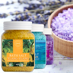 Baño de flores <span class=keywords><strong>y</strong></span> <span class=keywords><strong>sal</strong></span> de etiqueta privada Remojo Sales de baño de lavanda orgánica de arco iris natural - Product Image 2