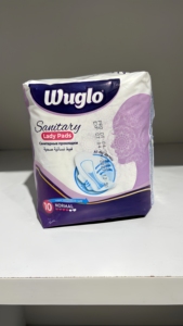 Wuglo Disposable Sanitary Napkins Normal 10 Pieces Winged Non-Woven Fabric Leak Guard <b>Super</b> Absorbent Day Use 280mm Free Sample - Product Image 3