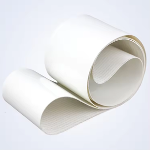 Pu Voor De Industrie Hoge Temperatuur Kwaliteit Gebalanceerde Voedingsindustrie Polyester Mesh Food Grade Transportband - Product Image 1